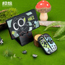極想switch oled保護殼 羅小黑switch保護殼搖桿帽分體式保護殼防震抗摔可插底座保護殼硬殼便攜配件 曬單實(shí)拍圖