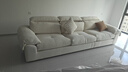 全友家居 布藝沙發(fā)客廳現代簡(jiǎn)約直排式一字可拆洗白鷗沙發(fā)家用新款 曬單實(shí)拍圖