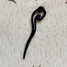 美木兮發(fā)簪 黑檀木簪子木質(zhì)手工發(fā)釵頭釵子長短款簡約盤發(fā)盤頭發(fā)飾木釵 黑檀彩云12cm 曬單實拍圖