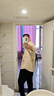 襯衫男長(cháng)袖春秋季2025新款外套休閑寬松港風(fēng)設計印花上衣服男襯衣 836卡其 XL 【建議115-140 斤】 曬單實(shí)拍圖