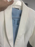 J-ME西裝套裝女秋季主持人職業(yè)氣質(zhì)女神范高端套裙西服外套夏季連衣裙 白色（西裝） XXL 曬單實(shí)拍圖