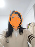 妃奧絨濮院毛衫女襯衫領(lǐng)針織衫上衣秋冬加厚寬松假兩件外穿毛衣打底衫 米白 M 曬單實(shí)拍圖