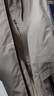 啄木鳥（TUCANO）外套男士春秋季夾克男休閑工裝連帽沖鋒上衣服寬松男裝 卡其 3XL 曬單實拍圖