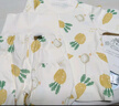 童泰（TONGTAI）嬰兒套裝春秋季純棉寶寶衣服兒童家居服內衣上衣高腰褲子黃色90cm 曬單實(shí)拍圖