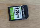 金士頓（Kingston）128GB SD存儲卡 U1 V10 相機內存卡 sd卡大卡 高速連拍 讀速150MB/s 曬單實(shí)拍圖