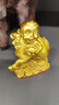 善心齋銅猴子擺件十二生肖猴屬相猴金猴獻寶背錢(qián)袋猴工藝品桌面飾品銅猴 銅猴錢(qián)袋特小號 曬單實(shí)拍圖