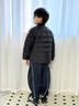 雅鹿兒童輕薄羽絨服內膽男童女童寶寶中大童小童學(xué)生校服神器內穿內搭 黑色 140 曬單實(shí)拍圖