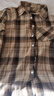 古地斯 格子襯衫女2025新款女裝純棉復古港味職業(yè)百搭直筒長(cháng)袖襯衣上衣 卡其 XL 曬單實(shí)拍圖