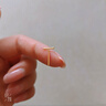 恩久黃金耳釘男養(yǎng)耳洞時(shí)尚足金耳環(huán)高級(jí)耳飾潮流小巧睡覺(jué)免摘耳棒 【一對(duì)】足金耳釘(約0.46g) 曬單實(shí)拍圖