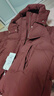拉倫菲韻高端品牌羽絨服女短款2025冬季新款韓版寬松小個(gè)子白鴨絨加厚外套 安可拉紅色 （90新國(guó)標(biāo)白鴨絨） L 【135-165斤】 曬單實(shí)拍圖
