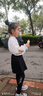 衣諾坊女童百褶裙演出服禮服英倫風(fēng)短裙校園合唱服黑色西裝校服園服六一 曬單實(shí)拍圖