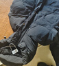 雪中飛秋冬新款男士休閑防風(fēng)保暖工裝大口袋立領(lǐng)連帽羽絨服 黑色|8056 M /170/88A 曬單實拍圖