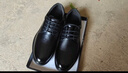【9成新】京東京造男士皮鞋系帶光面德比鞋頭層牛皮正裝鞋休閑婚鞋面試鞋 黑色 44 曬單實(shí)拍圖