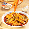 麻六記紅油缽缽雞826g雞爪雞胗貢菜藕片海帶麻辣鮮香涼拌菜大雜燴 紅油缽缽雞 826g *1袋 曬單實(shí)拍圖