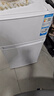 海爾（Haier）88升小冰箱冰箱雙開(kāi)門(mén)小戶(hù)型迷你家用租房宿舍辦公室節能省電BCD-88GHTMZ0WV家電國家補貼15% 曬單實(shí)拍圖