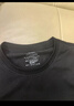 杰克·瓊斯（JACK&JONES）25年男裝T恤男夏季T恤舒適男士短袖涼感多色上衣純色水洗不易走形 本白色A06 L 180 曬單實(shí)拍圖