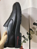 老人頭皮鞋男夏季休閑商務(wù)男士男鞋真皮一腳蹬軟皮軟底懶人鞋子男青中年 SN182268-1黑色 41 曬單實(shí)拍圖
