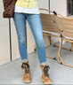 Levi's李維斯冬暖系列24秋季新品女士721緊身高腰牛仔褲 曬單實(shí)拍圖