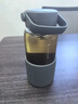 北鼎（Buydeem）茶水分離杯子耐高溫玻璃杯便攜隨手杯男女實(shí)用禮物水墨灰630ml 曬單實(shí)拍圖