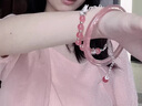 BJYL古風(fēng)蓮花手鏈女生清冷氣質(zhì)手串珠鐲子手環(huán)兩件套閨蜜飾品學(xué)生禮物 蓮花手鏈 曬單實(shí)拍圖