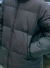 森馬（Semir）輕松羽絨|羽絨服男三防外套發(fā)熱保暖面包服冬2025新款抗靜電 黑色（灰鴨絨）90001 L 曬單實(shí)拍圖
