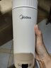 美的（Midea）便攜式電熱水杯 電熱水壺 保溫?zé)?350ml迷你便攜式旅行出差 智能恒溫加熱杯 316L不銹鋼無異味 0.35L 【精準(zhǔn)控溫】MK-DB35X22 曬單實(shí)拍圖