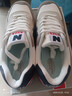 紐巴侖品牌運動(dòng)鞋子男女鞋休閑輕便春夏網(wǎng)旅游情侶復古N字574百搭跑步鞋 n574米灰藏青   44 曬單實(shí)拍圖