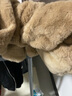 慕瑾繁飾新款韓國冬季卡通毛絨保暖護耳圍巾手套一體帽子男女情侶帽子冬季 卡其色 均碼 曬單實(shí)拍圖