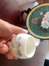 龍寅茶杯陶瓷羊脂玉大號品茗單杯功夫茶具主人杯家用個人杯 千里江山杯 150ml 1只 曬單實拍圖