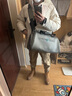 根元（ROOTSENSE）智能旅行除菌運(yùn)動(dòng)包干濕分離男女健身瑜伽大容量斜挎手提單肩包 2025超纖款 星河灰 21L 曬單實(shí)拍圖