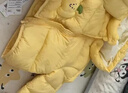 巴拉巴拉童裝兒童羽絨服寶寶男女童2025冬裝新款嬰兒外套保暖上衣泡芙羽絨 黃色小南瓜31004-白鴨絨 100 （充絨量81g 適合2-3歲） 曬單實拍圖