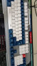 英菲克（INPHIC）K9游戏键盘有线电竞背光金属面板26键无冲手机放置位 适配于台式电脑笔记本外设 白蓝机甲 实拍图