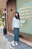 CAMILA KSENIA小白鞋女士2025新款夏季增高厚底休閑板鞋時尚百搭運動鞋子 白蘭色 37 曬單實拍圖