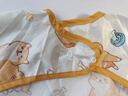 9i9兒童罩衣外穿長(cháng)袖圍裙防水防臟吃飯圍兜嬰幼兒反穿衣獅A131 曬單實(shí)拍圖