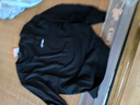 李寧（LI-NING）衛(wèi)衣男春秋季圓領(lǐng)純色無帽長(zhǎng)袖上衣寬松休閑大碼青少年運(yùn)動(dòng)套頭衫 曬單實(shí)拍圖