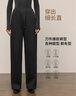 麥檬【雙11搶先購】爆款糯米褲M(mǎn)M秋冬神褲垂感顯瘦直筒闊腿針織休閑褲 口碑褲-冬款-煙灰5G9952691 M 曬單實(shí)拍圖