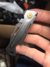 三刃木三刃木431S多功能戶(hù)外隨身便攜折疊刀鑰匙扣迷你小刀開(kāi)箱拆快遞刀 431黑色石洗 曬單實(shí)拍圖