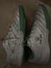 卡爾美（KELME）成人足球鞋男比賽TF碎釘球鞋學(xué)生透氣防滑球鞋873701 白清新綠 37 曬單實(shí)拍圖