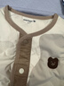 迷你巴拉冬季新款男女童可愛(ài)無(wú)領(lǐng)羽絨服寶寶保暖時(shí)尚羽絨馬甲 蛾黃31006 80 曬單實(shí)拍圖