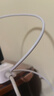 華為原裝6A數據線(xiàn) USB Type-A轉USB Type-C/1m線(xiàn)長(cháng)/支持66W（11V6A）充電 白色CC790 曬單實(shí)拍圖