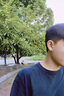 YIZUN. CHOMEL925銀耳環(huán)男潮高級感痞帥男生耳扣簡約單只耳圈個性男士耳釘耳飾 黑色單只-內徑11mm（通體925銀） 曬單實拍圖