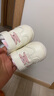 G.duck小黃鴨春秋新款男女寶寶學(xué)步鞋加絨軟底板鞋嬰兒小白鞋防滑透氣款 199粉色（單里秋款） 17 (鞋內長(cháng)12cm) 曬單實(shí)拍圖