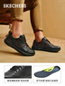 斯凱奇（Skechers）男士皮鞋秋季商務男鞋高檔休閑鞋軟底通勤板鞋210835 曬單實拍圖