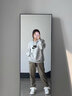 純棉連帽衛衣男情侶款秋冬加絨加厚保暖休閑寬松落肩大碼打底衫男 黑色 XL 曬單實(shí)拍圖