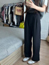 俞兆林休閑褲女秋季2025新款學(xué)生韓版寬松百搭休閑小個(gè)子顯瘦直筒闊腿 春秋【長(cháng)款】有口袋 常規 M 【建議90-105斤】 曬單實(shí)拍圖