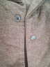 无印良品（MUJI） 男女通用法兰绒开领衬衫长袖休闲百搭衬衣外套纯棉全棉ACA71A1A 褪色米色 XXS-XS 150/72A 实拍图