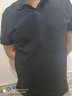 MARKLESS短袖男夏季POLO衫休閑上衣翻領T恤PLB3635M 星空黑 XXL  曬單實拍圖