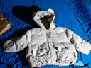 white wheat兒童2025冬季新款羽絨服外套保暖男童女童防風(fēng)戶(hù)外連帽上衣厚款 咖色 100 cm 曬單實(shí)拍圖