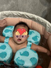 水之夢(mèng)免充氣嬰兒游泳速干可拆洗腋下圈適合3個(gè)月-4歲兒童防嗆水 防側翻 速干卡通綠色 曬單實(shí)拍圖
