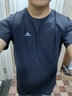 拓路者戶(hù)外t恤男圓領(lǐng)防曬透氣短袖戶(hù)外運動(dòng)衣男高彈涼感透氣純色男上衣 黑色 XL 曬單實(shí)拍圖